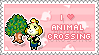 i love animal crossing stamp