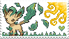 leafeon stamp