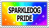 sparkle dog pide
